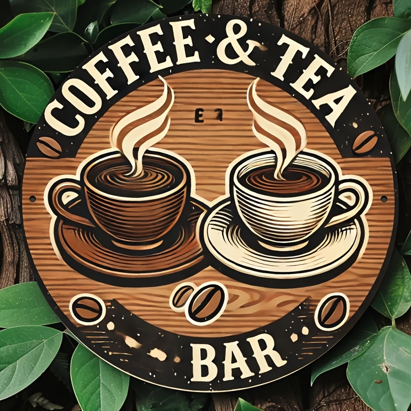 [2D Flat] Aluminum Coffee and  - Coffee Tea Logo recension och pris