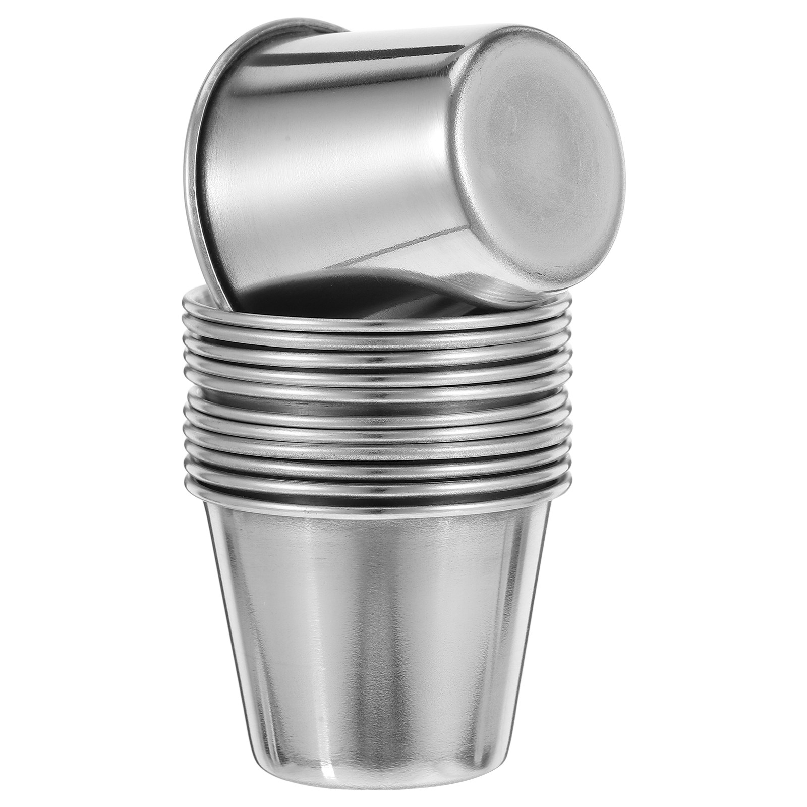 12Pcs Stainless Steel Short Cu - Coffee Tea Drink recension och pris