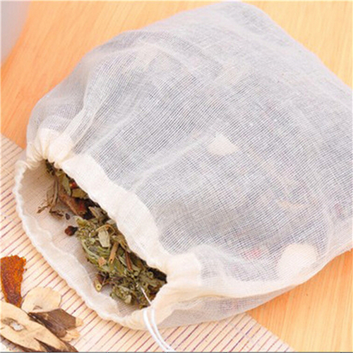 1pc/10Pcs Cotton Tea Bags Musl - Coffee Tea Garden recension och pris