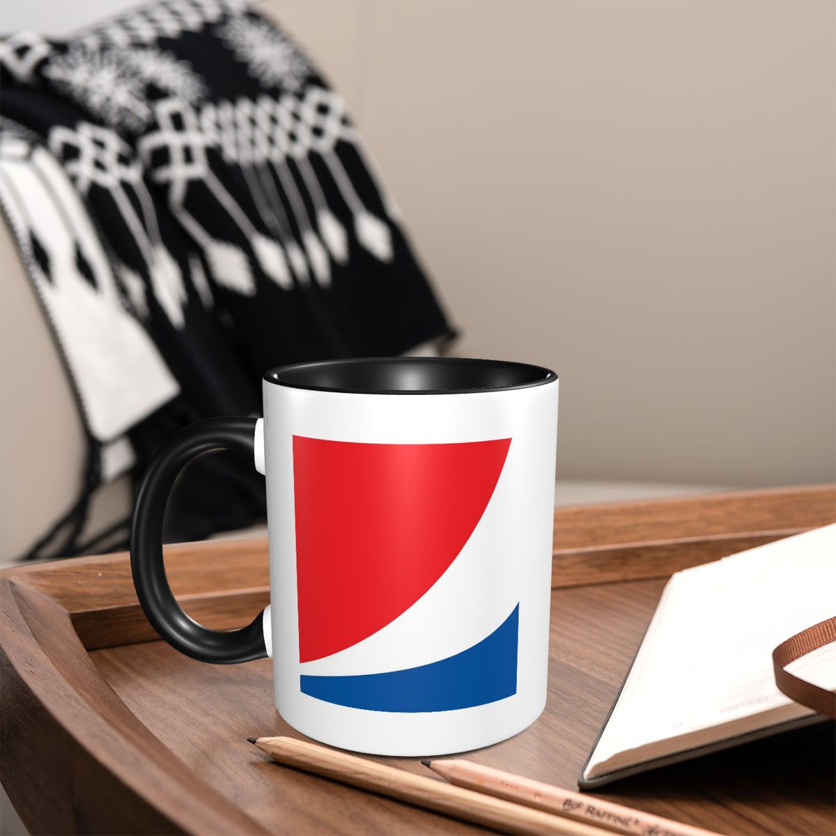 Pepsi Logo Zoomed Mug Funny Ce - Coffee Tea Logo recension och pris