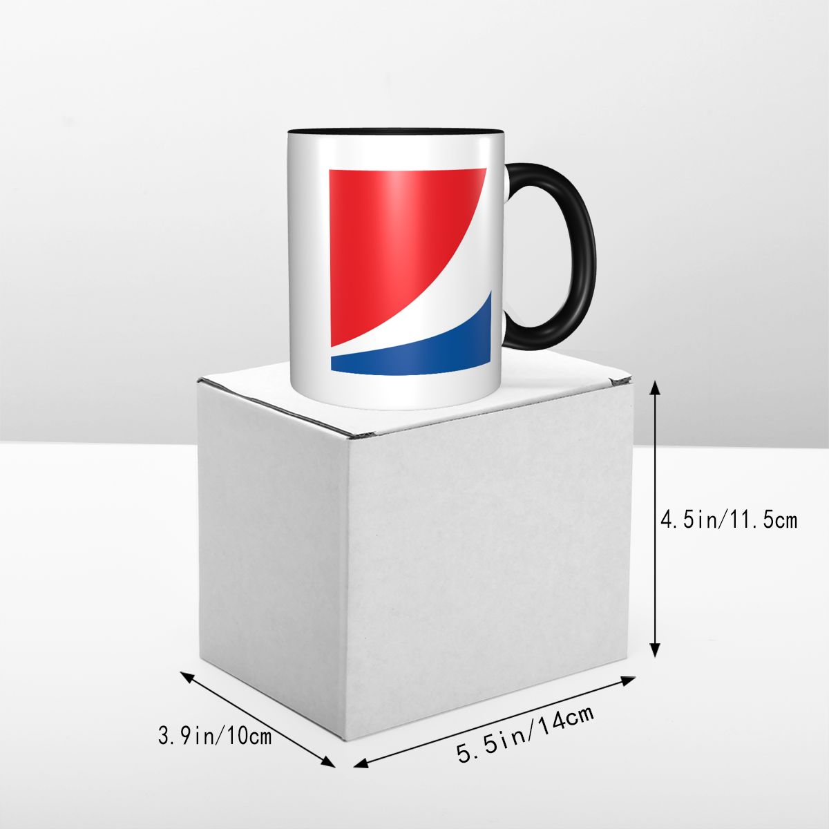Pepsi Logo Zoomed Mug Funny Ce - Coffee Tea Logo recension och pris