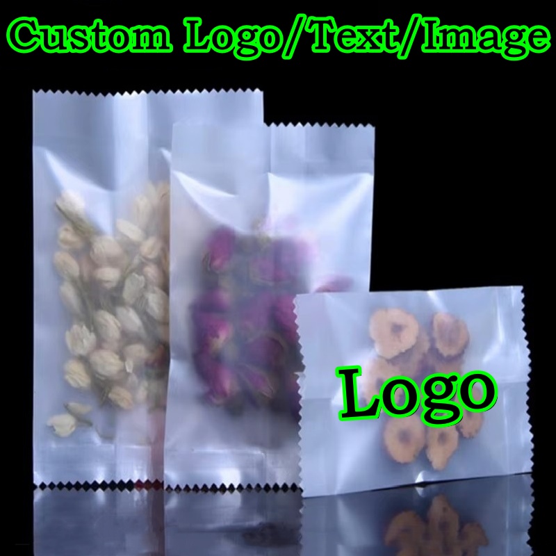 200PCS Open Top Frosted Plasti - Coffee Tea Logo recension och pris