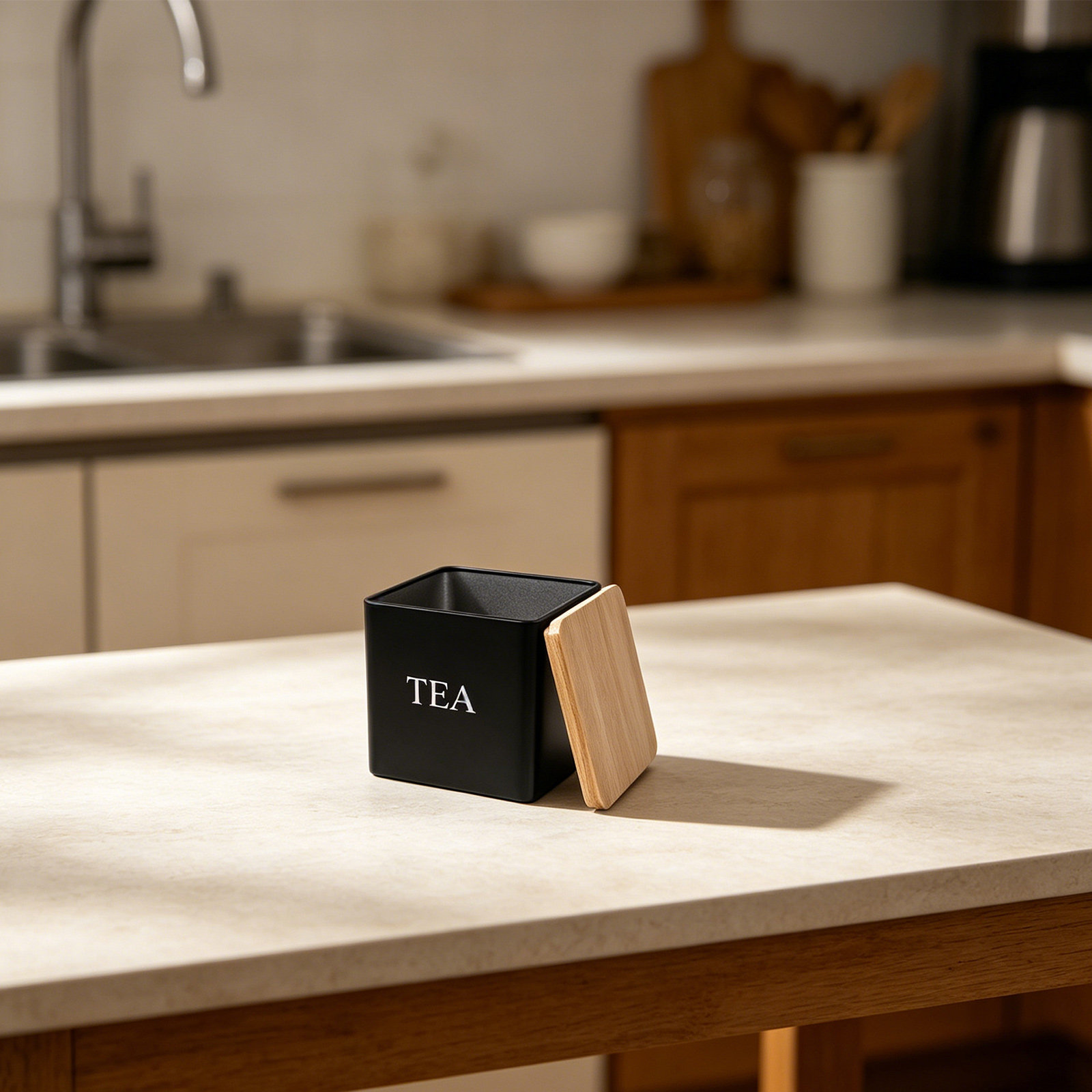 3Pcs Metal Tea Coffee Sugar Ca - Coffee Tea Set recension och pris